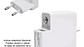 Cargador Macbook Apple 14.5v 3.1a Tipo L - 45w Alternativo - Miniatura 2