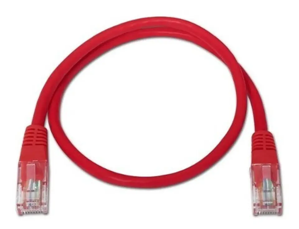 Cable Patch Utp Cat5 1 Mts. Red 1