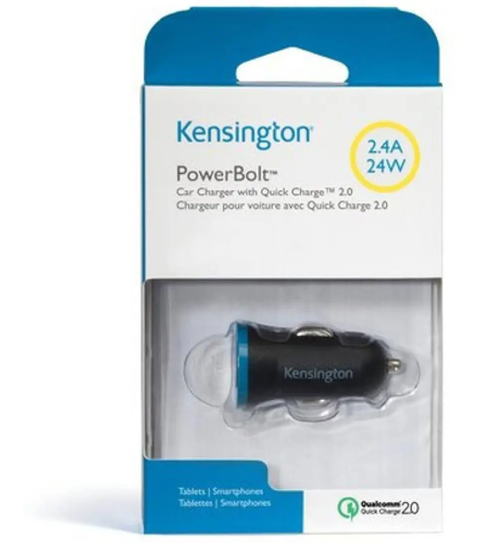 Cargador Usb Auto Kensington Powerbolt 2.4 Certificado 2