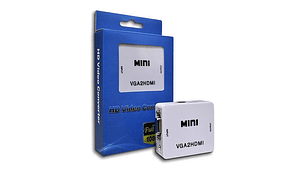 Conversor Adaptador Vga A Hdmi Video Converter Full Hd 1080p