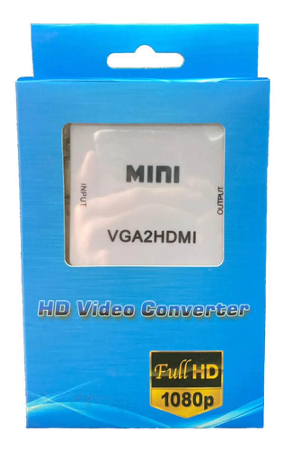 Conversor Adaptador Vga A Hdmi Video Converter Full Hd 1080p 3