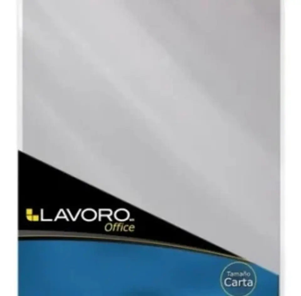Mica Portada Encuadernacion Lavoro 200 Micrones Azul  1