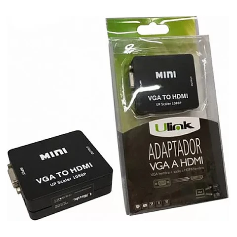 Adaptador Ulink  Hdmi A Vga + Salida De Audio
