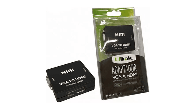 Adaptador Ulink  Hdmi A Vga + Salida De Audio 1