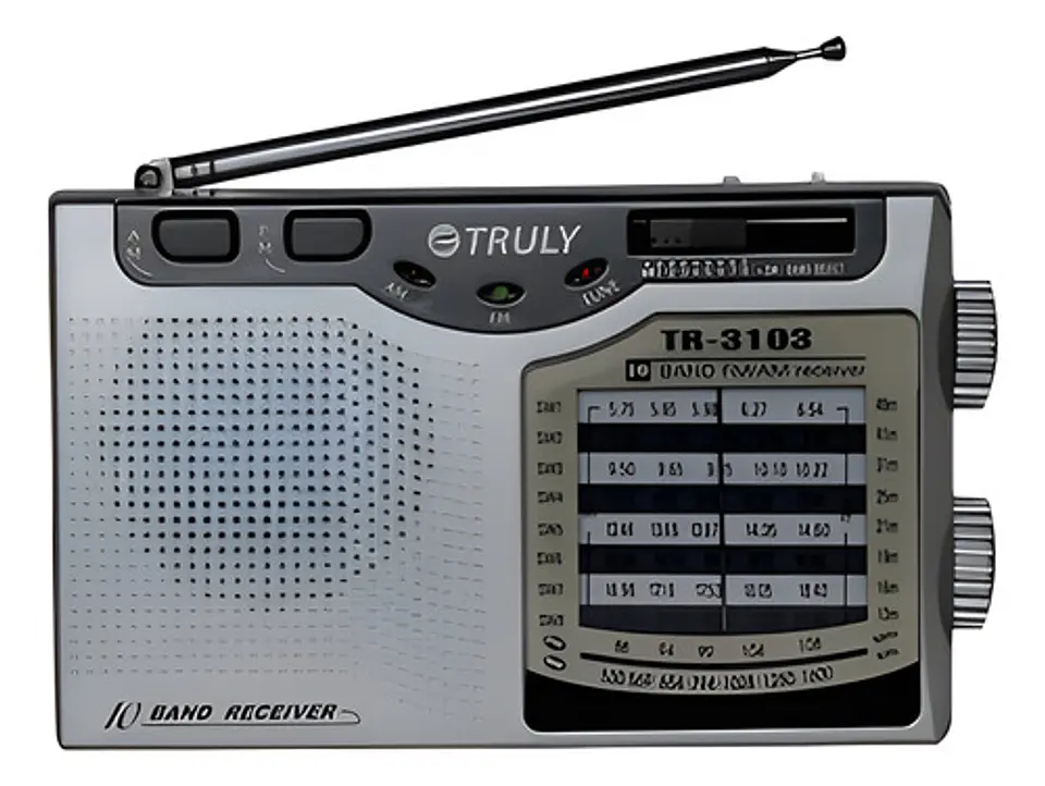 Radio Vintage Multibanda Truly Tr-3103 1