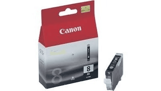Cartucho De Tinta Canon Cli-8bk Color Negro De 13 Ml 1