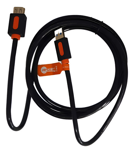 Cable Extensión Usb 3.0 Macho A Hembra Jeway Jca-7401 Gold Plated