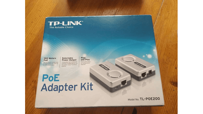 Poe Adapter Kit Tl-poe200 Caja Deteriorada 3