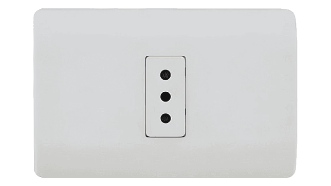 Enchufe Toma Corriente Simple 10a Modus Plus Blanco Bticino 2