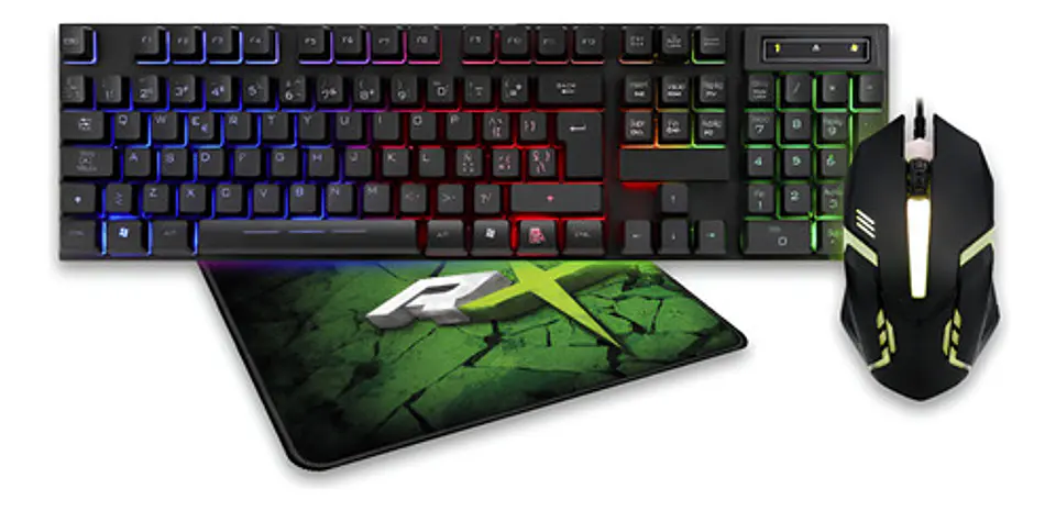 Kit Gamer Premium Reptilex Gamer Teclado , Mouse Y Padmouse 1