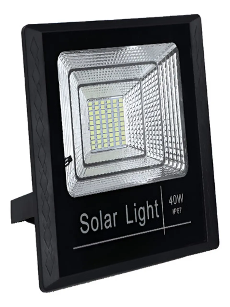Kit Foco Led 40w Panel Solar Y Control Remoto 1