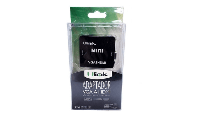 Conversor Adaptador Hdmi A Vga Ulink Ul-cv2500 2