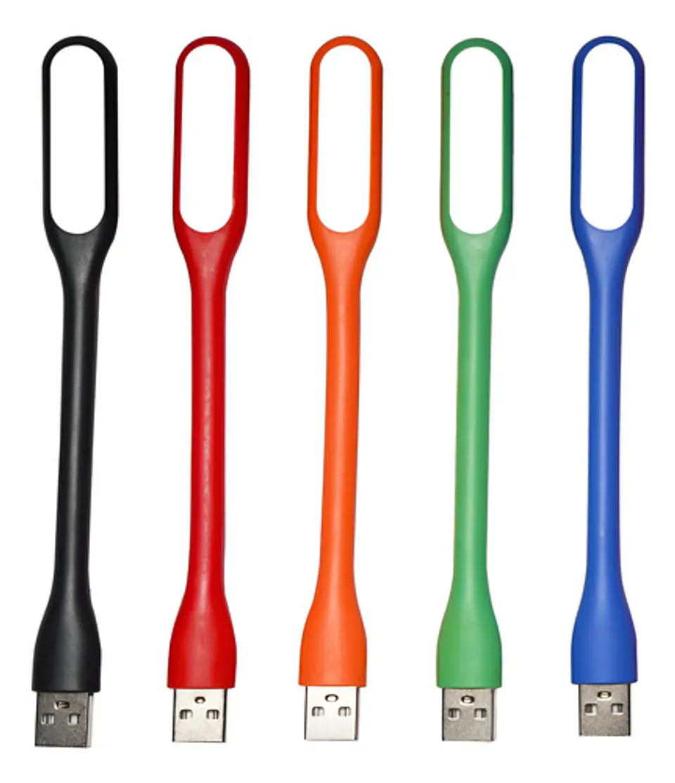 Luz Lampara Led Usb De Silicona Notebook 1