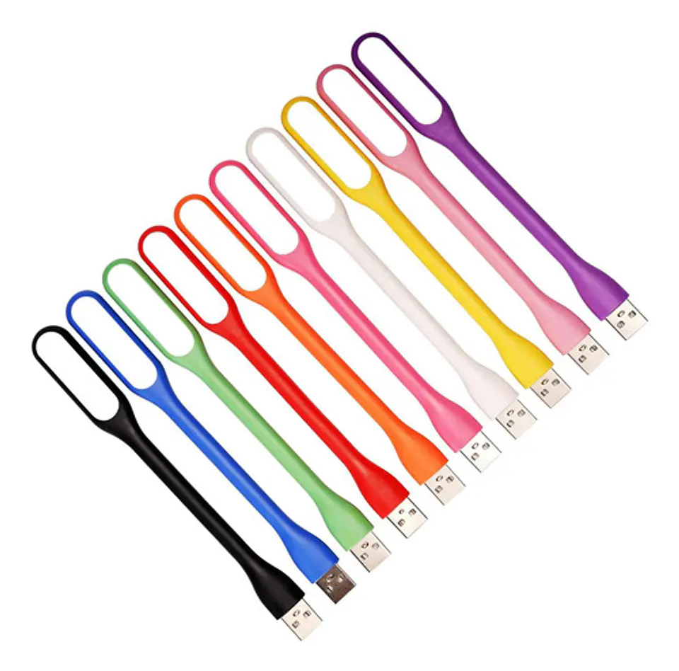 Luz Lampara Led Usb De Silicona Notebook 2