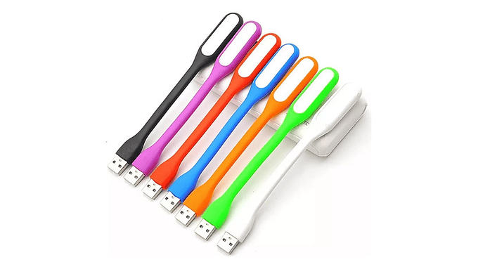 Luz Lampara Led Usb De Silicona Notebook 3