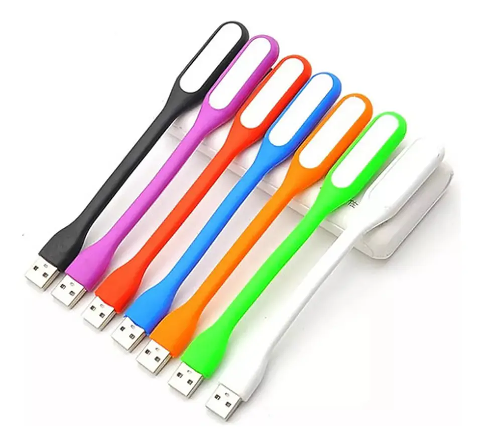 Luz Lampara Led Usb De Silicona Notebook 3