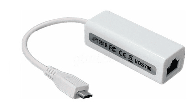 Adaptador De Red Usb 2.0 Mini Ethernet 10/100 Rj45 1
