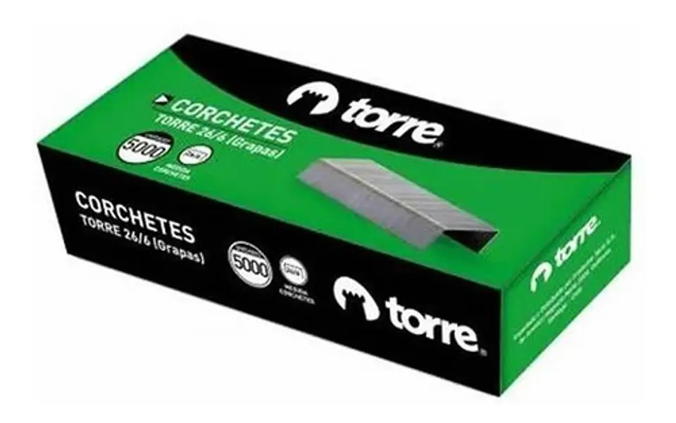 Corchetes Torre 26/6 5000 Unidades 1