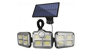 Foco Solar Sensor De Movimientos Con Control Remoto