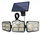 Foco Solar Sensor De Movimientos Con Control Remoto - Miniatura 1