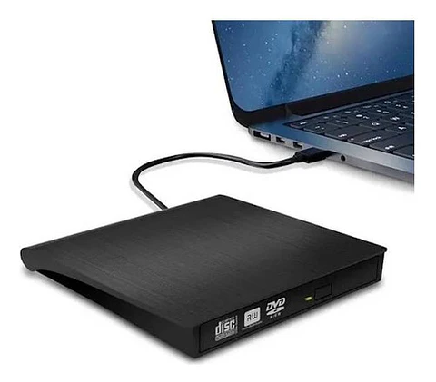 Grabador De Dvd Y Cd Externo Usb 3.0 Negro 