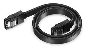 Cable De Datos Sata Negro 40 Cm 10 Unidades