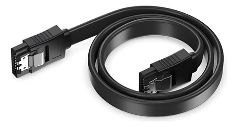 Cable De Datos Sata Negro 40 Cm 10 Unidades