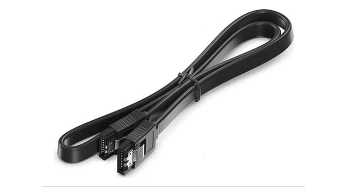 Cable De Datos Sata Negro 40 Cm 10 Unidades 2