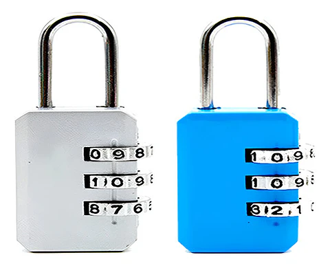 Candado De Combinación Para Maleta - Set De 2 Unidades