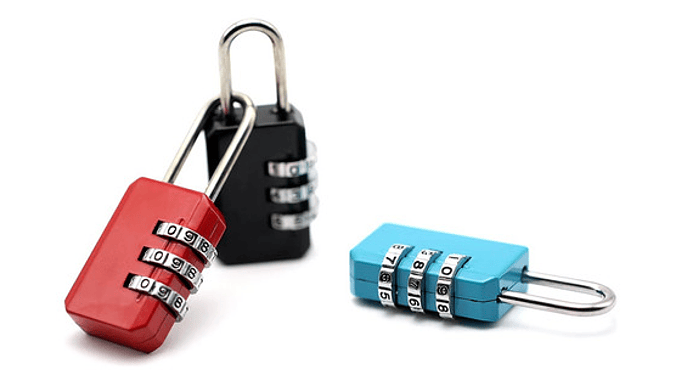 Candado De Combinación Para Maleta - Set De 2 Unidades 4