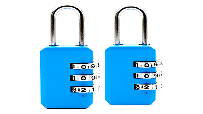 Candado De Combinación Para Maleta - Set De 2 Unidades 5
