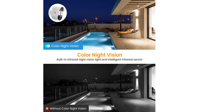 Cámara De Seguridad Inalámbrica 1080p Con Panel Solar 7