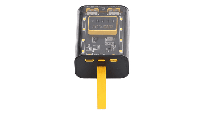 Power Bank 20000mah Portátil Tipo-c Cargador Rápido 5