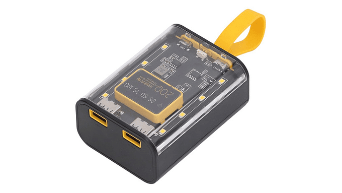 Power Bank 20000mah Portátil Tipo-c Cargador Rápido 6