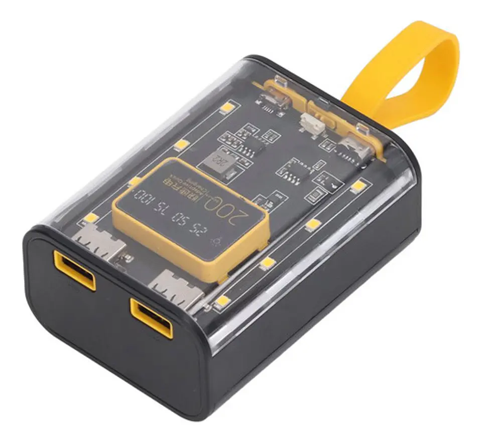 Power Bank 20000mah Portátil Tipo-c Cargador Rápido 6