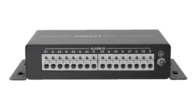 Expansor Hikvision 8 Zonas Cable Rs-485 Panel Alarma Híbrido 1