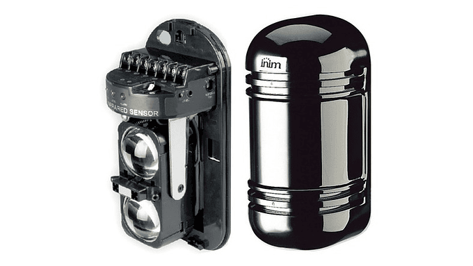 Inim Bdx-d060 Barrera Optica De Doble Haz De 60m 1