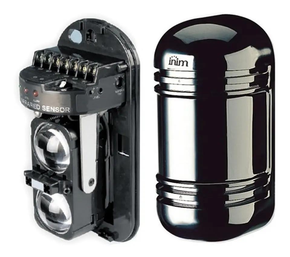 Inim Bdx-d060 Barrera Optica De Doble Haz De 60m 1