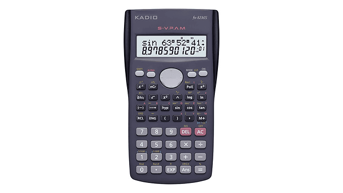 Calculadora Científica Kadio-82ms - 240 Funciones 1