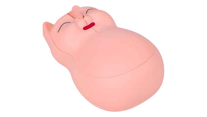 Mouse Inalámbrico  Sleepy Cat , Compacto Y Silencioso 1