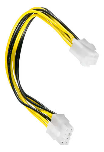 Cable Poder De 4 Pines Macho A A 8 Pines Hembra Cpu 24cm