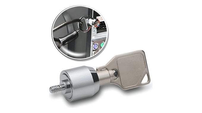 Cerradura De Seguridad Antirrobo Interno Para Pc Torre 1