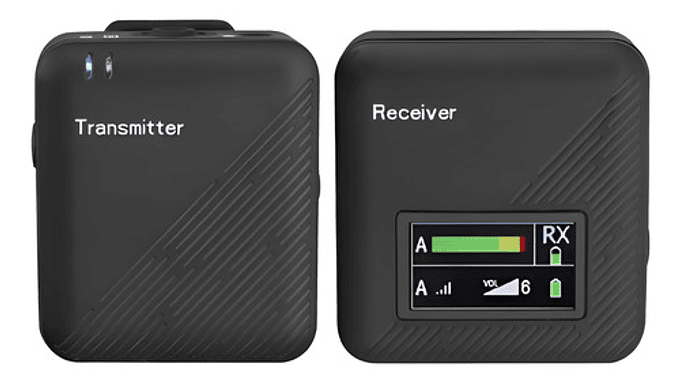 Microfono Inalambrico Audio Profesional Con Reducción Ruido 3