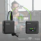 Microfono Inalambrico Audio Profesional Con Reducción Ruido - Miniatura 8