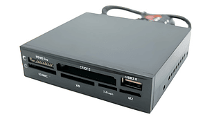 Card Reader Interno Usb 2.0 Ms Cf Card Sd Mmc Xd T-flash M2