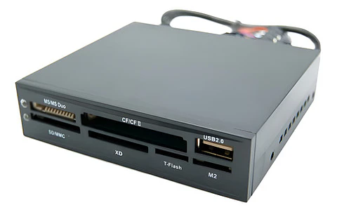 Card Reader Interno Usb 2.0 Ms Cf Card Sd Mmc Xd T-flash M2