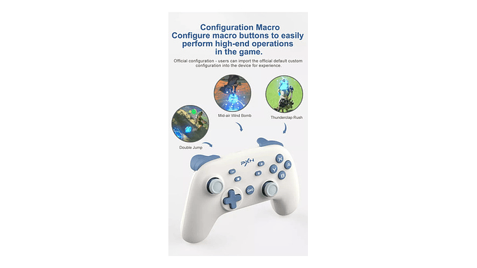 Gamepad Joystick Inalámbrico Pxn P50 Bluetooth Switch Pc (Reacondicionado) 5