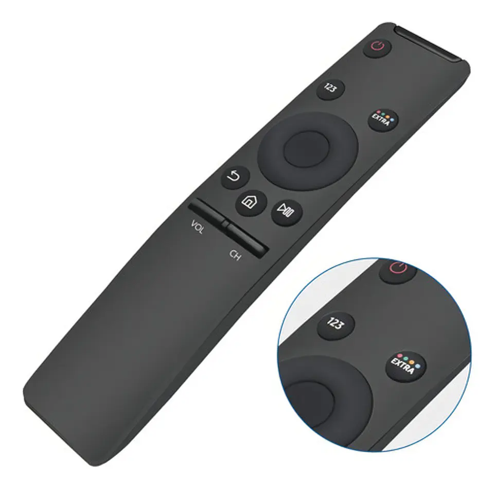 Control Generico Compatible Samsung Smart Tv 4k + Pilas 2