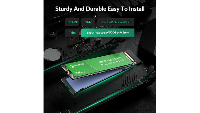 Ssd 512gb Nvme M.2 2280, Pcie Gen3x4, 1800 Mb/s Nand 5