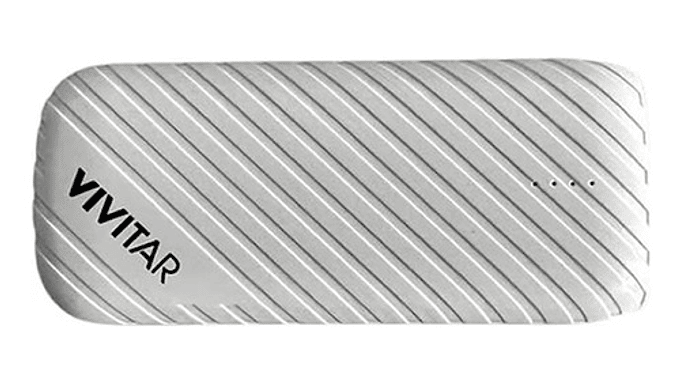 Power Bank Batería Portátil Vivitar 4000 Mah Blanco 1